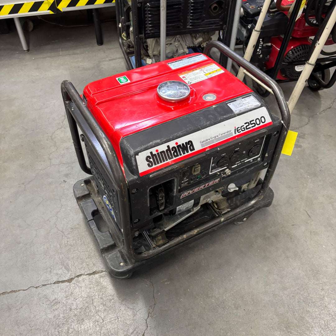 【店頭受取り限定】★新ダイワ(Shindaiwa) インバーター発電機 IEG2500【川口店】