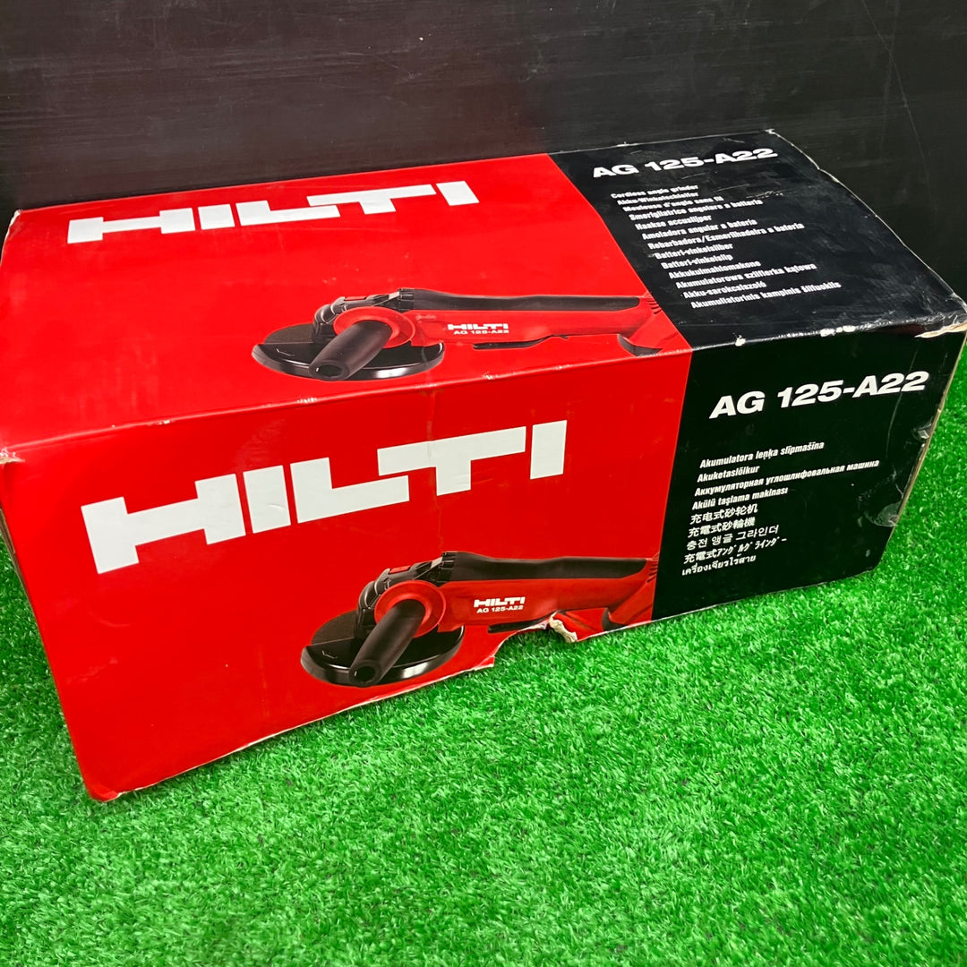 ◇ヒルティ(HILTI) コードレスディスクグラインダー AG125-A22【越谷店】