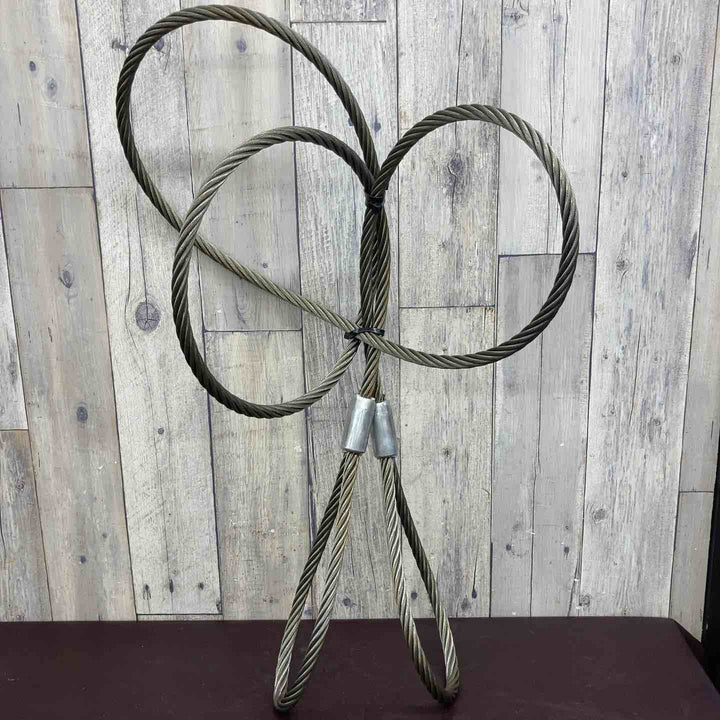 【中古美品】 メーカー・型式不明 Φ16mm×4m ワイヤーロープ 【東大和店】