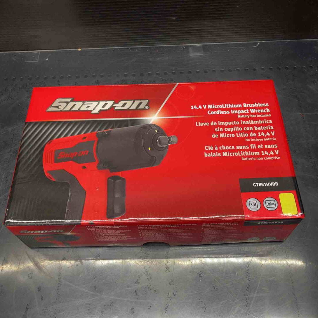 【未使用】スナップオン充電式電動インパクトドライバ(本体)イエローCT861HVDB【川越店】