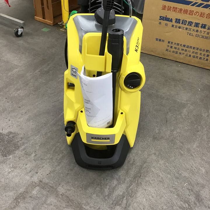 〇ケルヒャー(Karcher)高圧洗浄機 K 3 サイレント プラス (50Hz) 1.603-200.0【川崎店】