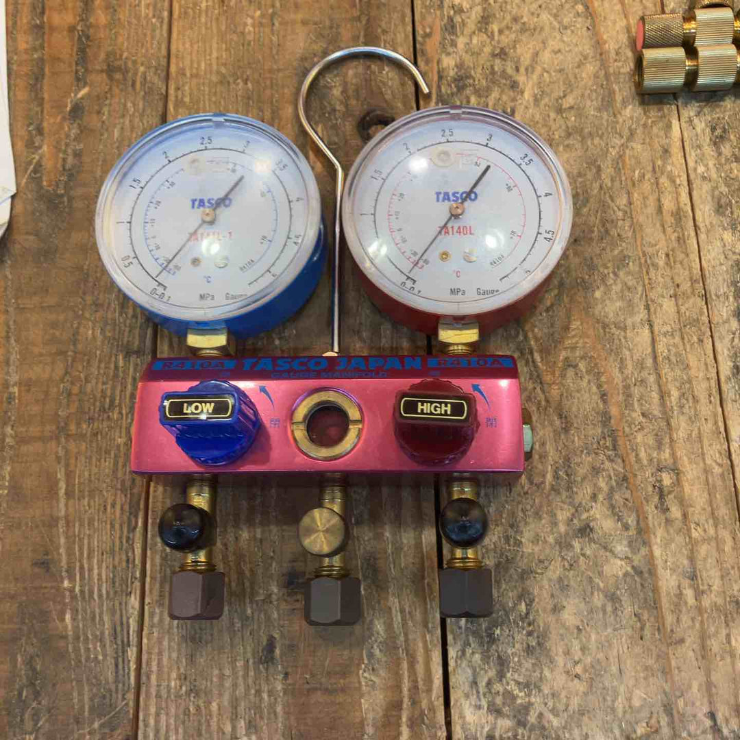 【中古品】TASCO タスコ ゲージマニホールド TA141L-1 TA140L【所沢店】