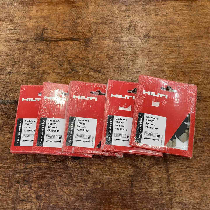 HILTI ヒルティ 100/20 SPX univ #2266139 Φ100 ダイヤモンドブレード 5枚セット【柏店】