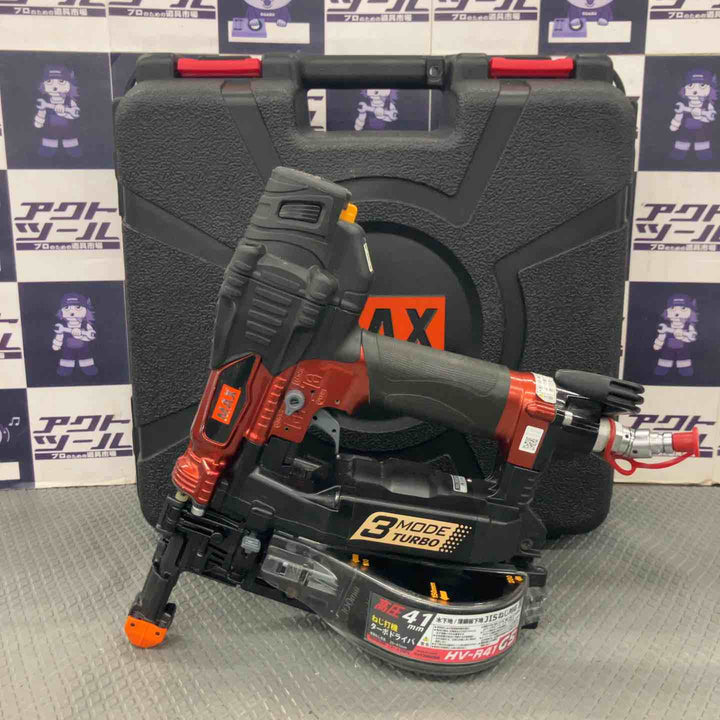【中古品】マックス(MAX) 高圧エアネジ打ち機 HV-R41G5-G【所沢店】