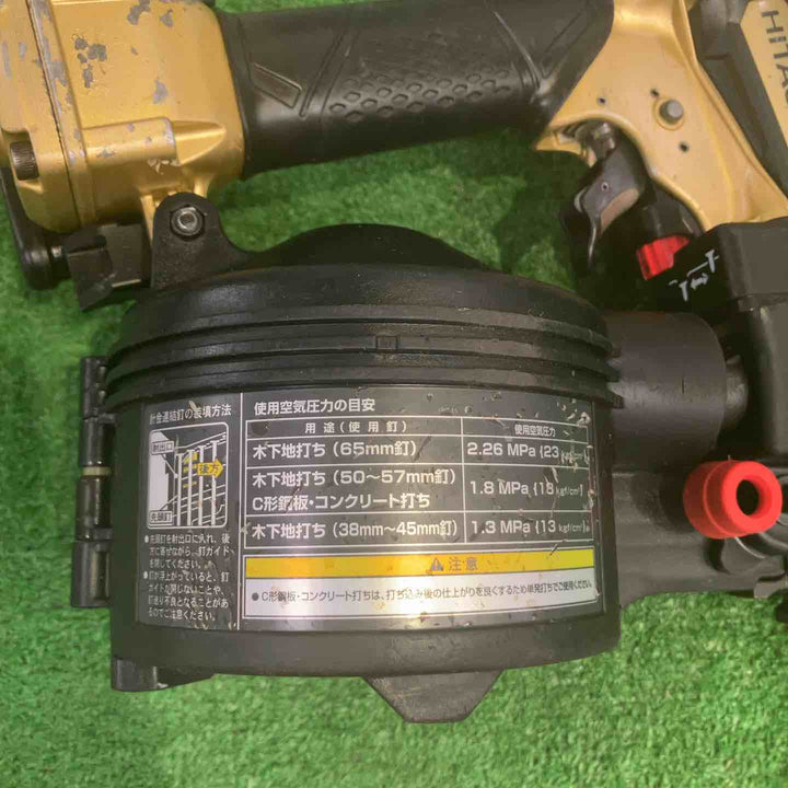 ★ハイコーキ(HIKOKI ※旧:日立工機) 高圧エア釘打ち機 NV65HR(N)【町田店】