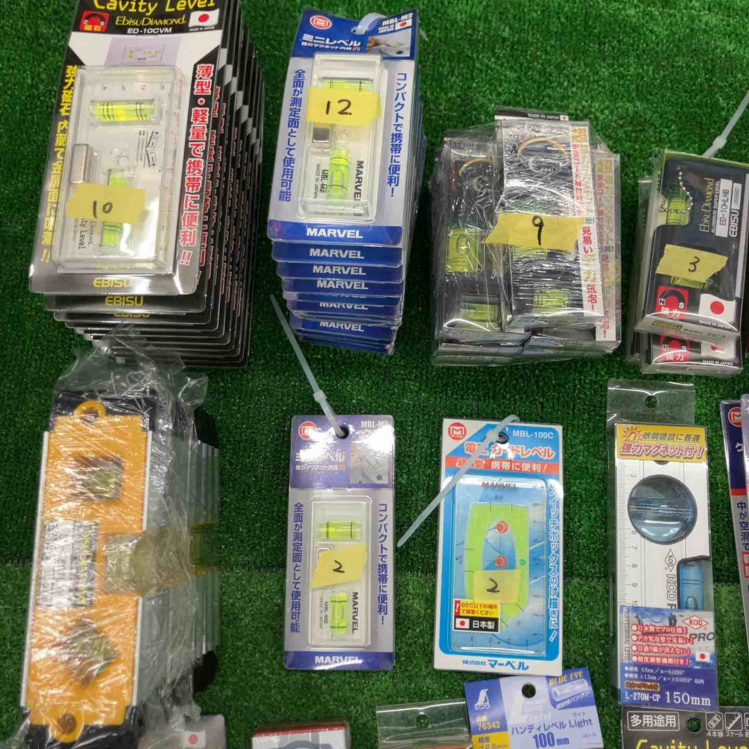 マーベル シンワ エビスなど 水平器 70点まとめ クリスタルレベル 電工ケガキゲージなど【桶川店】