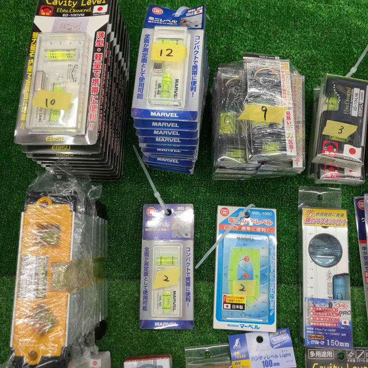マーベル シンワ エビスなど 水平器 70点まとめ クリスタルレベル 電工ケガキゲージなど【桶川店】