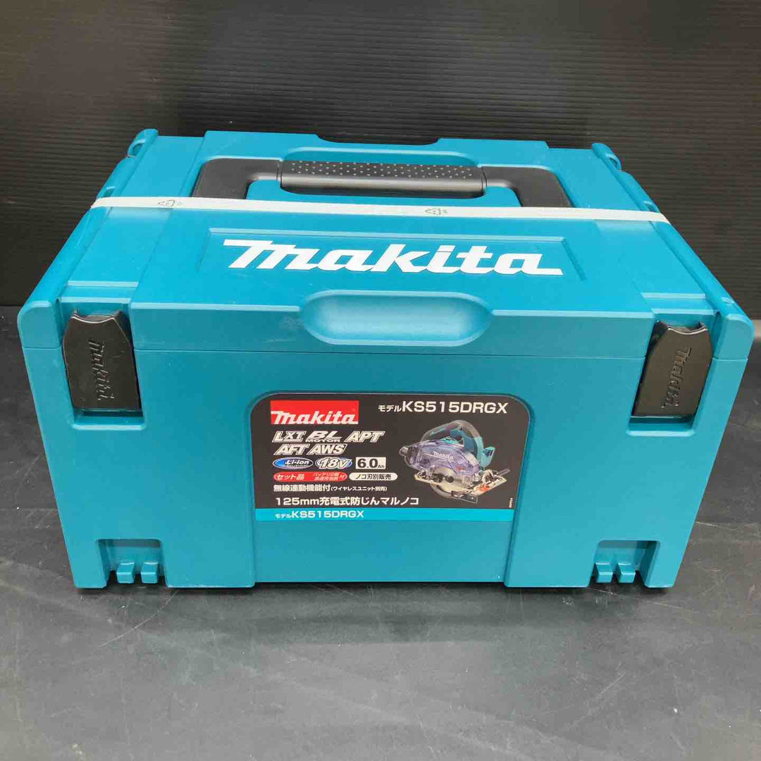 【未使用品】★マキタ(makita) 18V 125mmコードレス丸ノコ KS515DRGX【川越店】