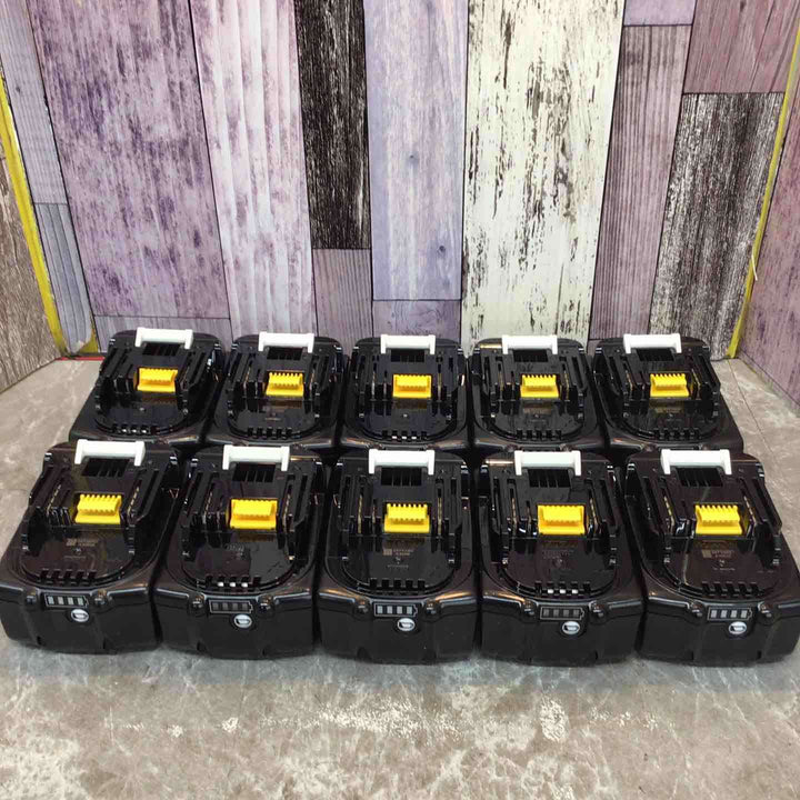 ★純正品★【10個セット】マキタ(makita) リチウムイオンバッテリー 18V/6.0Ah BL1860B【八潮店】