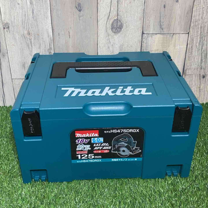 ★マキタ(makita)18V 125mmコードレス丸のこ HS475DRGX 純正バッテリー付属③【戸田店】