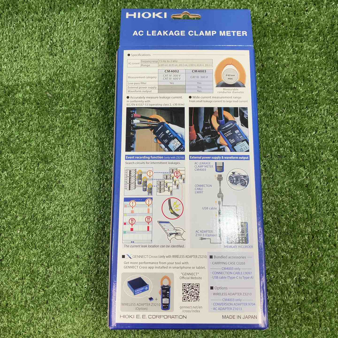 □日置電機(HIOKI) ACリーククランプメータ CM4002【川崎店】