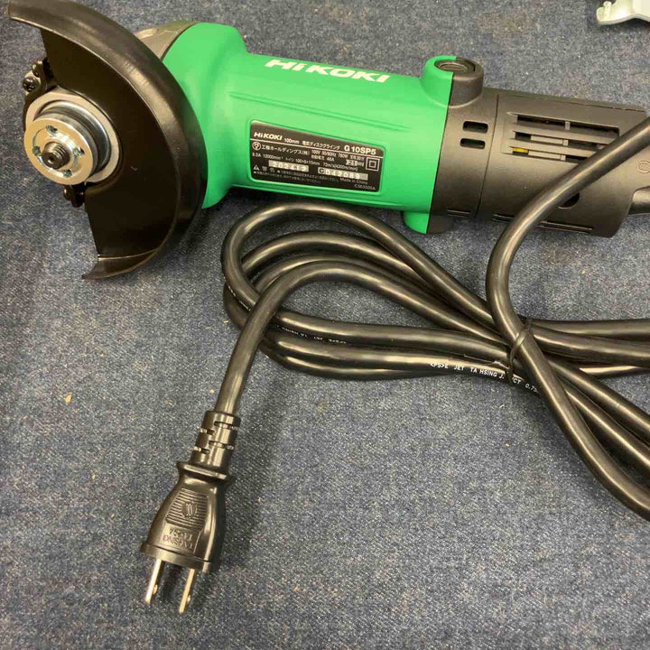 ◇ハイコーキ(HIKOKI ※旧:日立工機) 100mm ディスクグラインダー スナップスイッチタイプ G10SP5【八潮店】