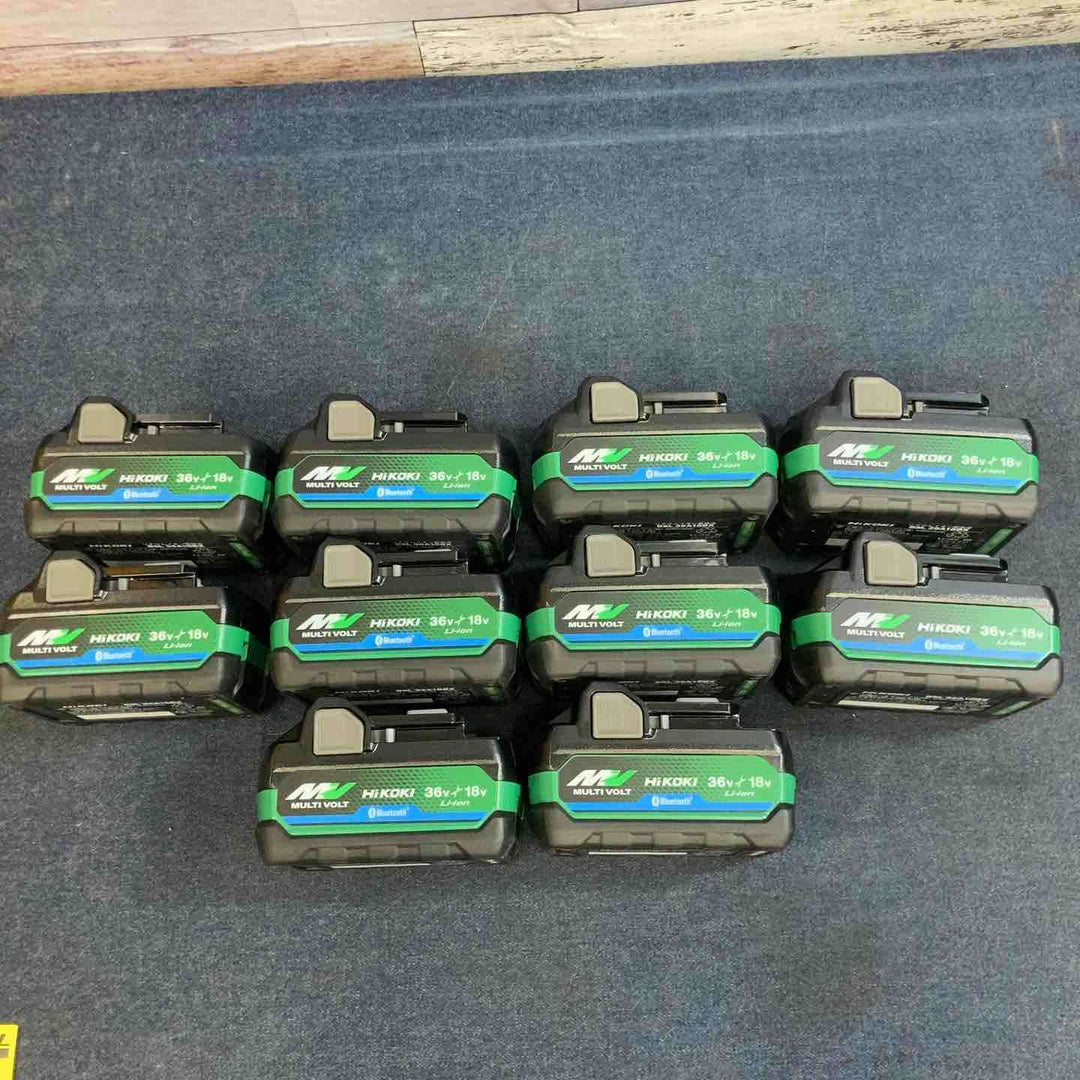 【未使用品】10個セット Hikoki ハイコーキ リチウムイオンバッテリー 36V 2.5Ah BSL36A18BX【八潮店】