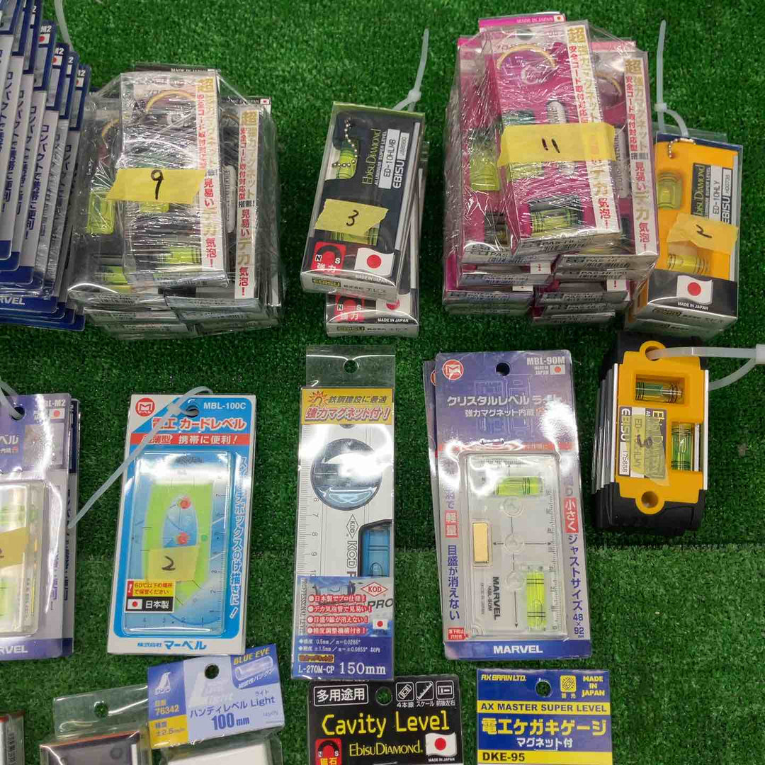 マーベル シンワ エビスなど 水平器 70点まとめ クリスタルレベル 電工ケガキゲージなど【桶川店】