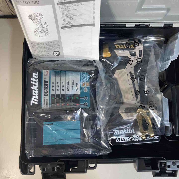 ☆マキタ(makita) コードレスインパクトドライバー TD173DGXPG LTX20周年記念限定カラー プレミアムグレージュ【草加店】