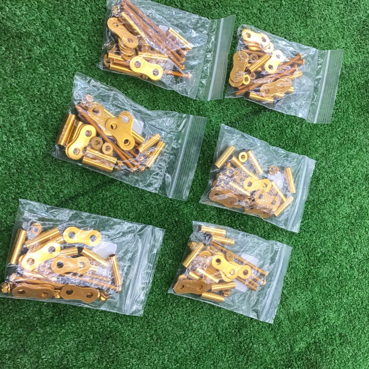 KNICKS　ニックス　ALU-3-GO　アルミ製金具一式　ゴールド　６セット【桶川店】