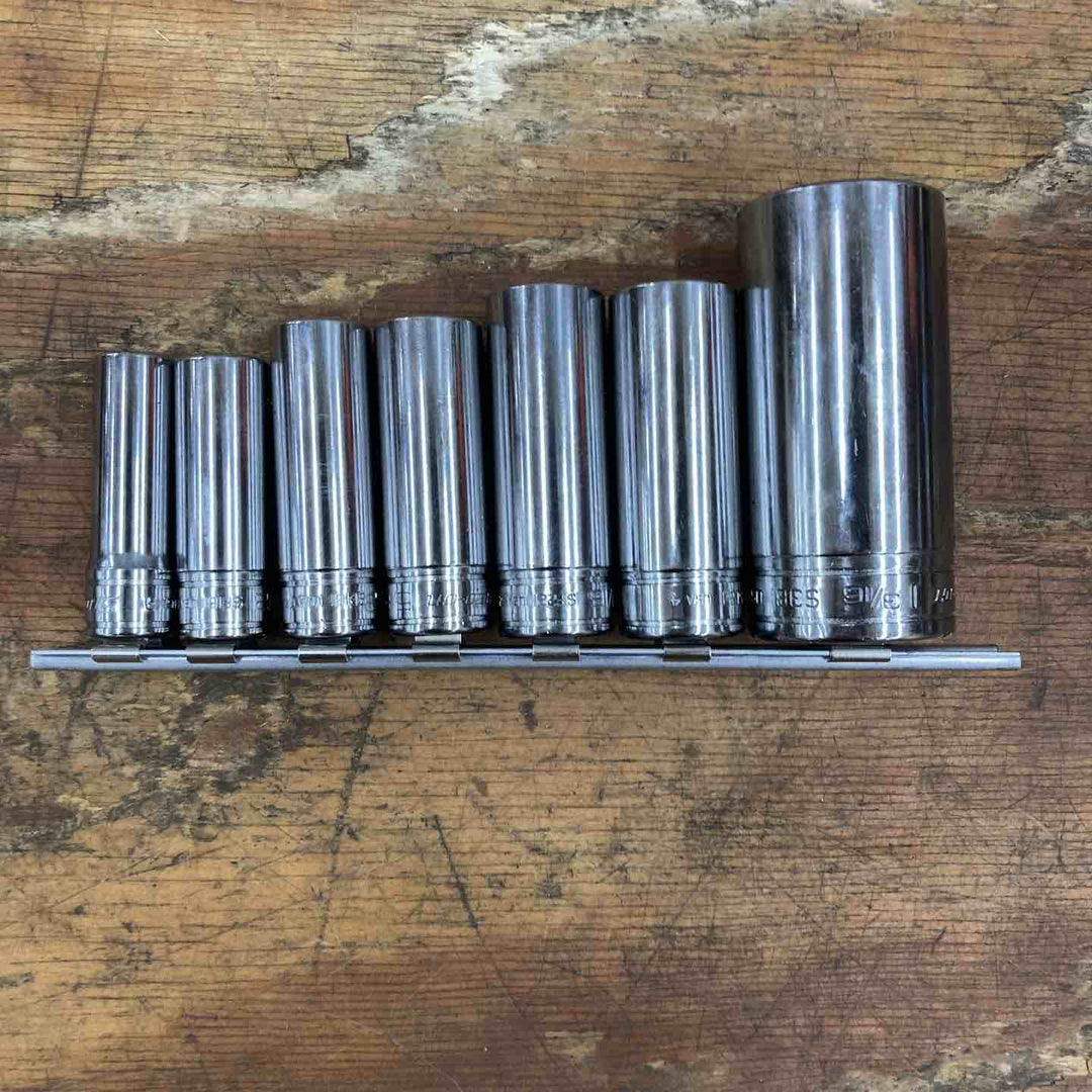 スナップオン(Snap-on) シャローソケットセット 7点 SF141 SF161 SF181 SF201 SF221 SF241 S381【柏店】