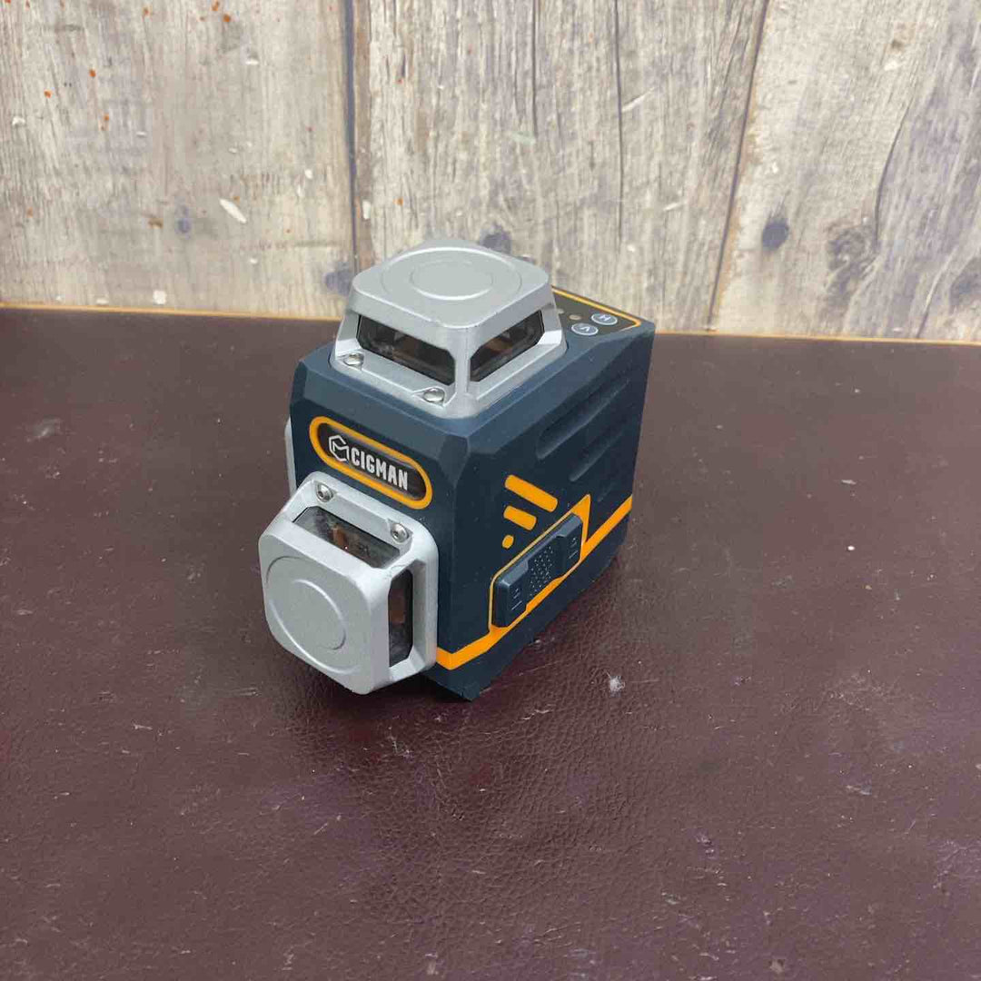 【中古品】 シグマン(CIGMAN) レーザー墨出し器 3x360°グリーンレーザー CM701 【東大和店】