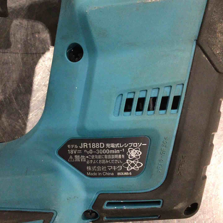 ★マキタ(makita) コードレスレシプロソー JR188DRGX【川口店】
