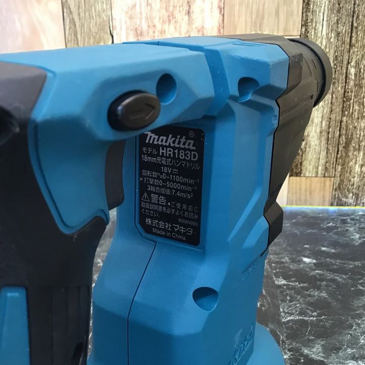 ★マキタ(makita) コードレスハンマドリル HR183DZK【八潮店】