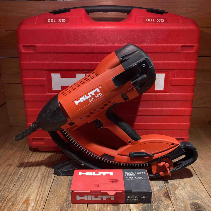 【中古品】ヒルティ(HILTI) ガス式鋲打機 GX100【所沢店】