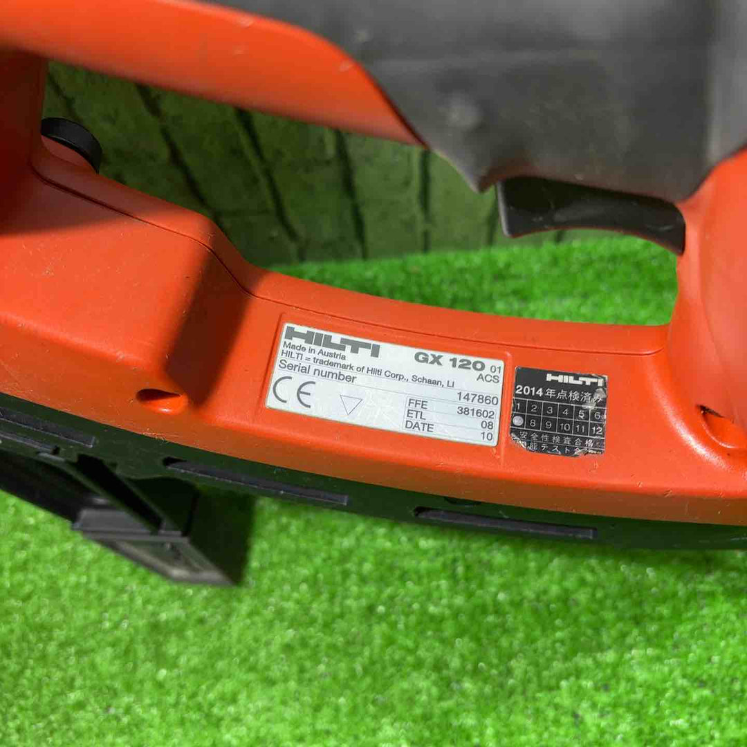 ◇ヒルティ(HILTI) ガス式鋲打機 GX120【川口店】