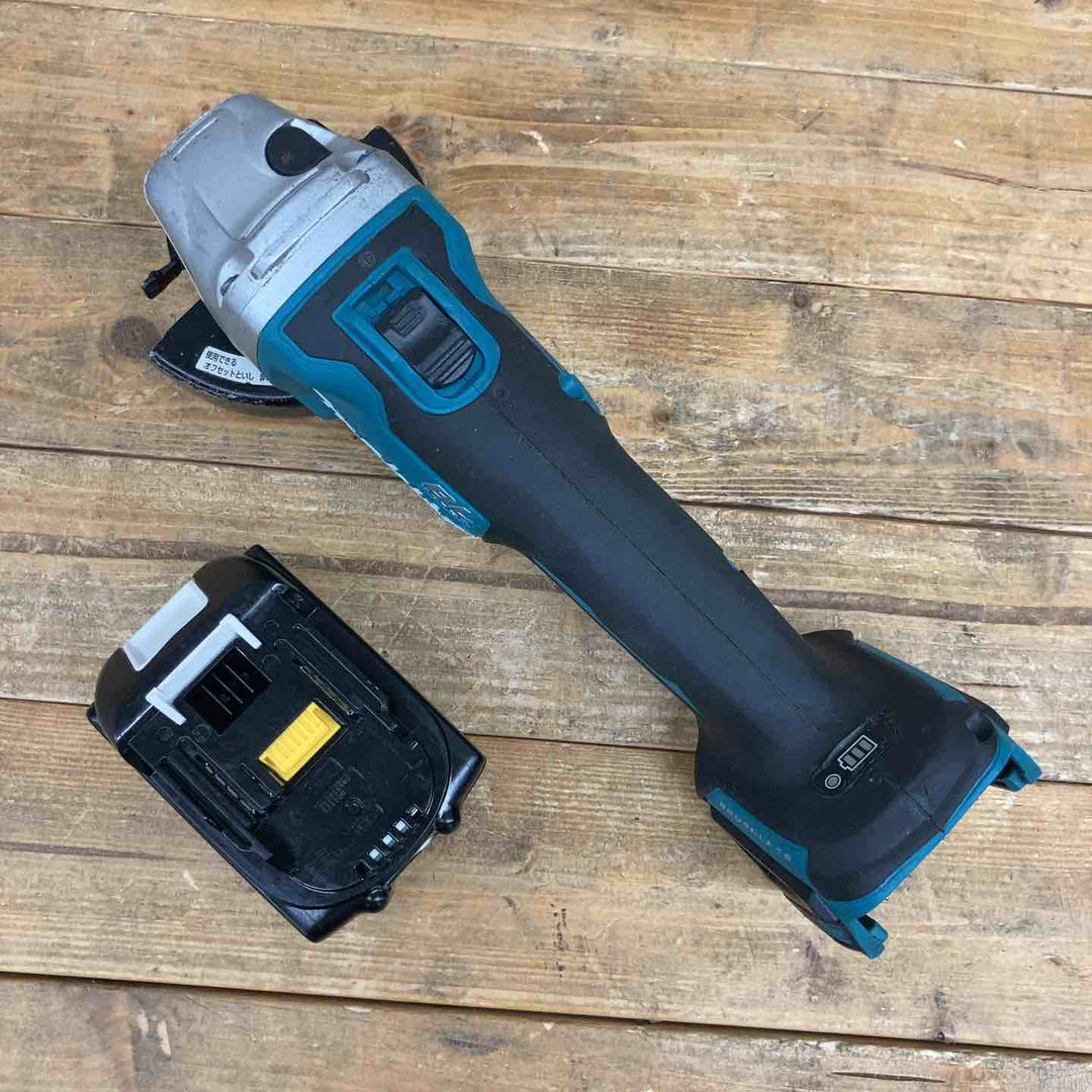 【中古品】 マキタ(makita) 18V 100mmコードレスディスクグラインダ GA404DZN (GA404DN) 18Vバッテリー1個付属 【東大和店】