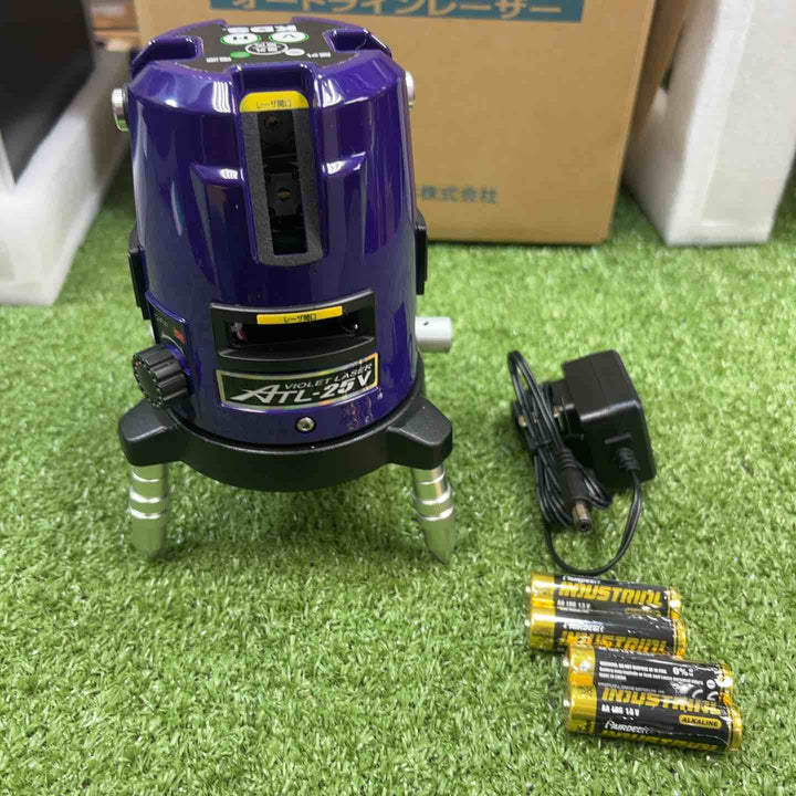 【未使用品】▼KDS オートラインレーザー25V ATL-25V パープルレーザー【川崎店】