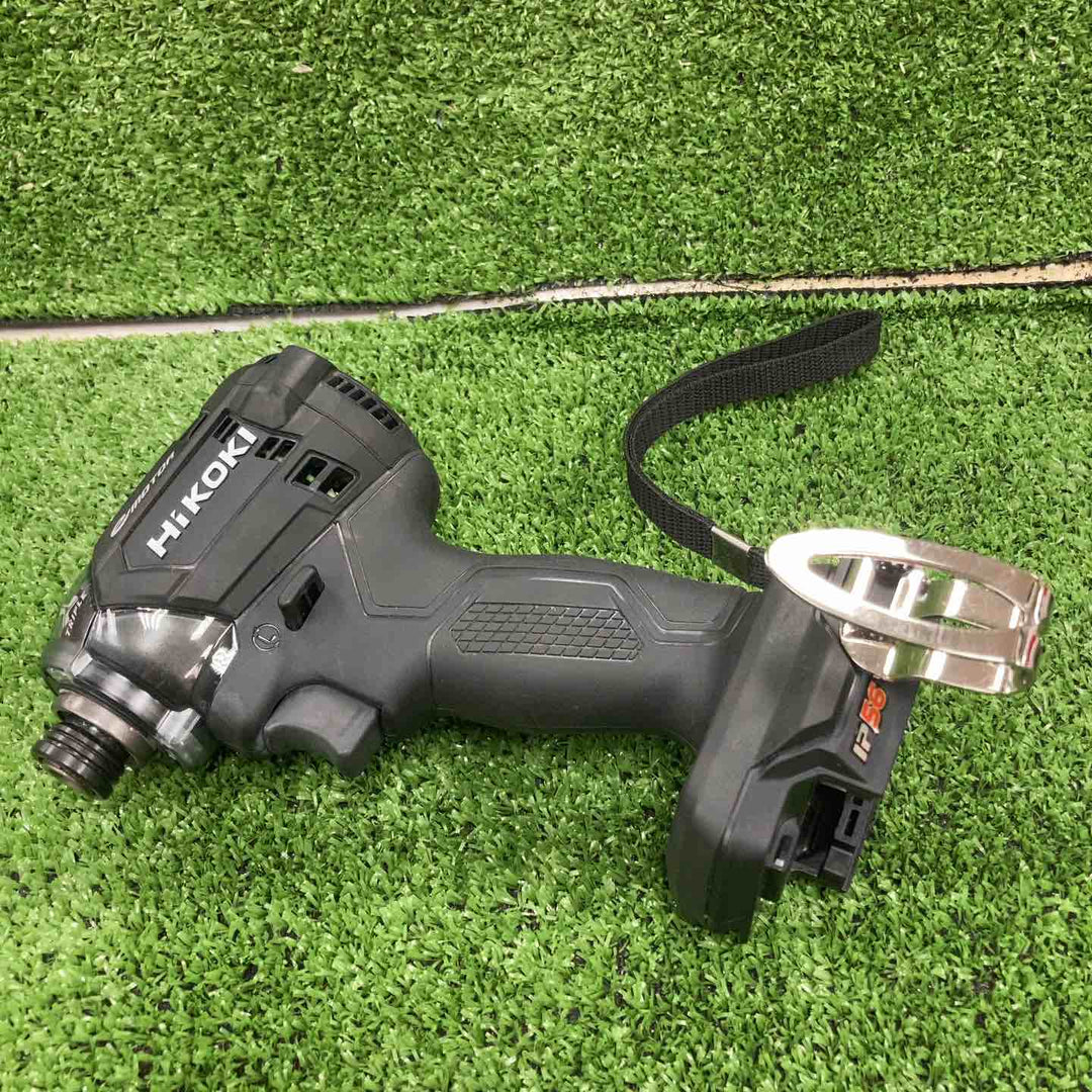 ◇HiKOKI(ハイコーキ) 10.8V 充電式 インパクトドライバー ストロングブラック 蓄電池・充電器付 WH12DCA(2LSB)【川崎店】
