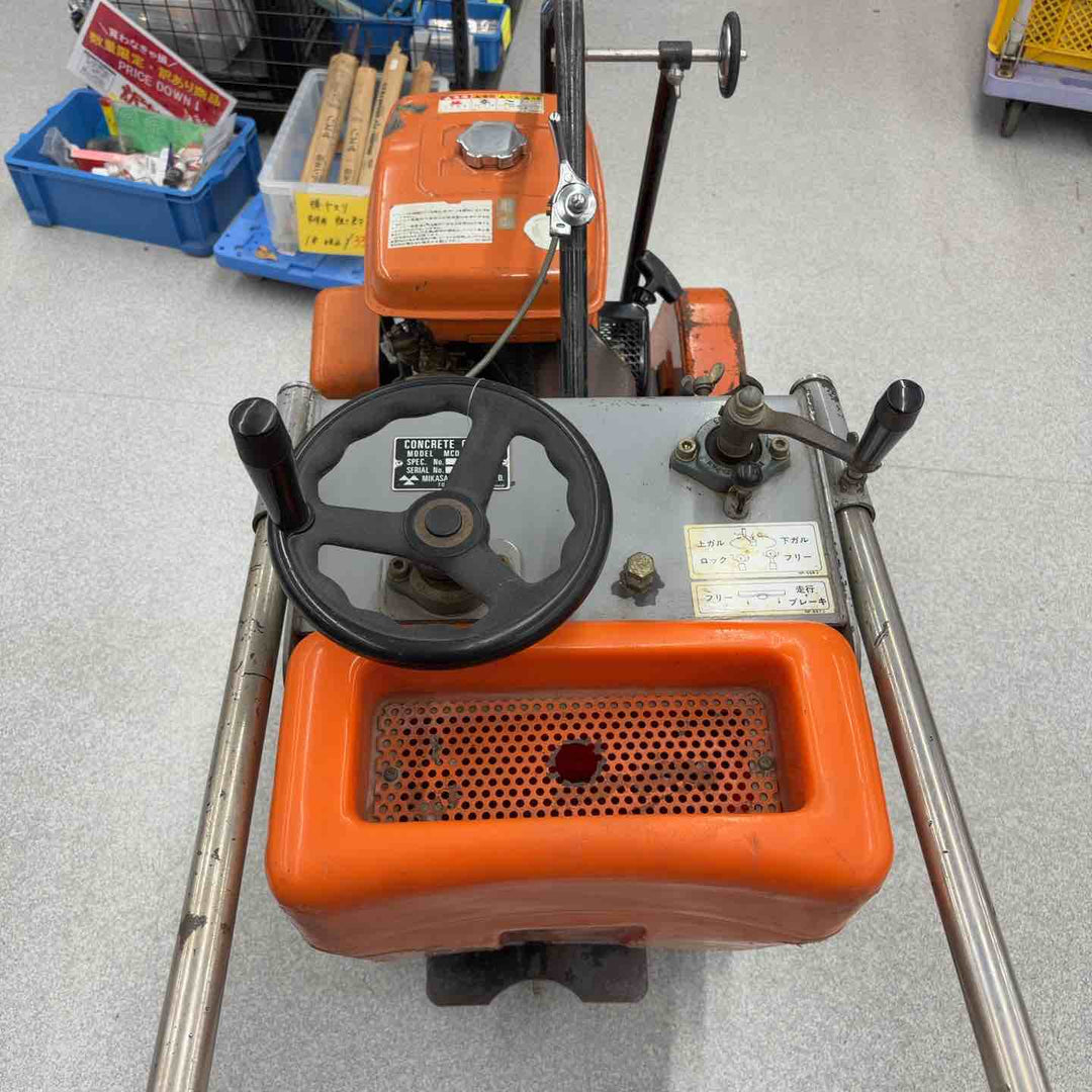 【店頭受取り限定】【現状品・保証なし】三笠 コンクリートカッター MCD-214DX【八潮店】