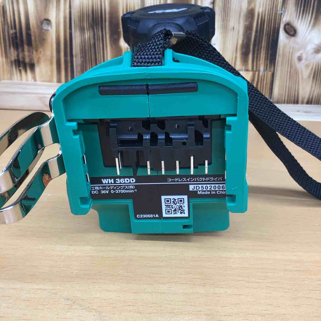 ★ハイコーキ(HIKOKI ※旧:日立工機) コードレスインパクトドライバ アグレッシブグリーン WH36DD(2XHLSZ)【越谷店】