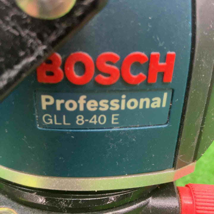 ジャンク品◇ボッシュ(BOSCH) 電子整準方式 ・レーザー墨出し器 GLL8-40ELR【富山店】●風