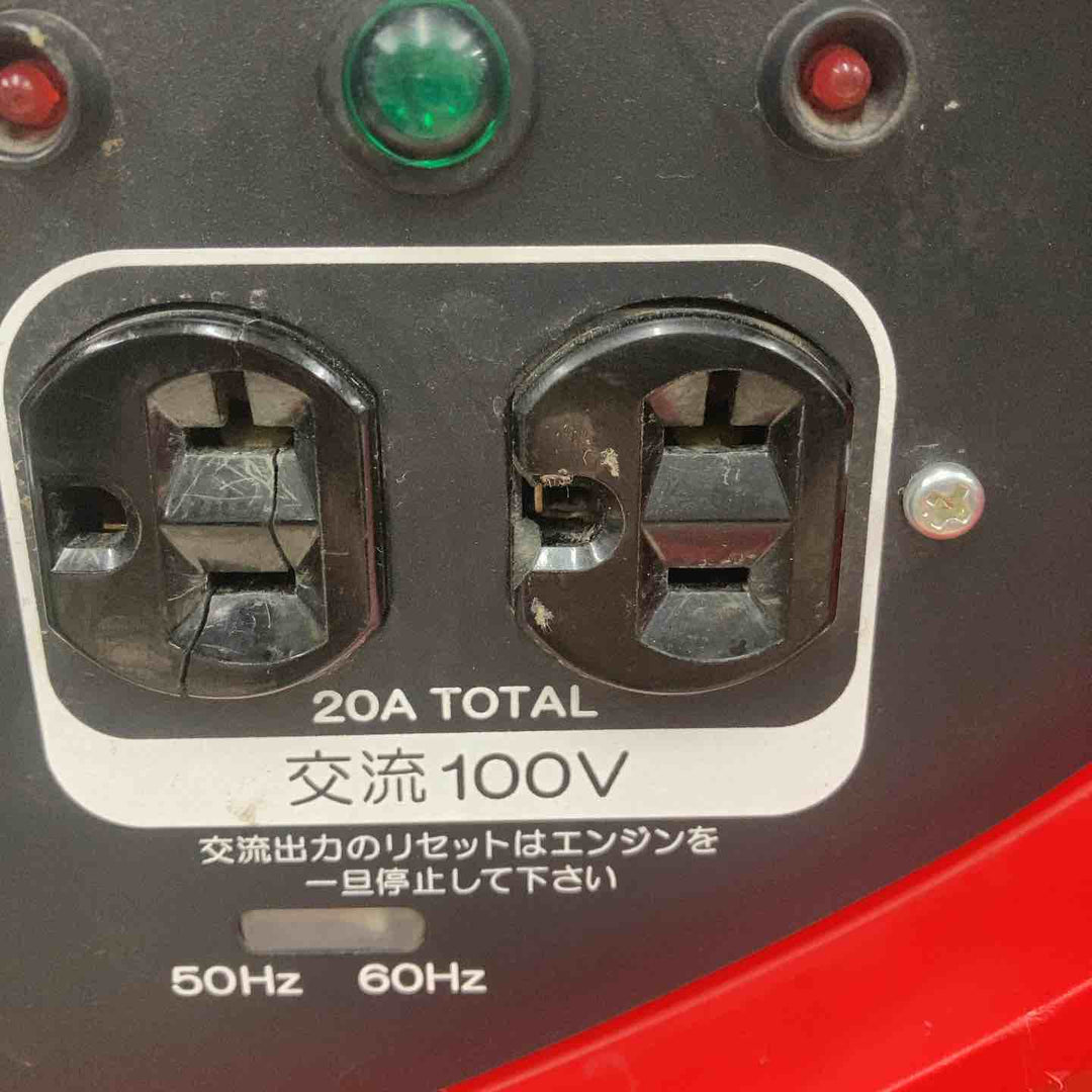 【店頭受取り限定】新ダイワ(Shindaiwa) インバーター発電機 IEG2000M-Y エンジンオイル交換済み【川越店】