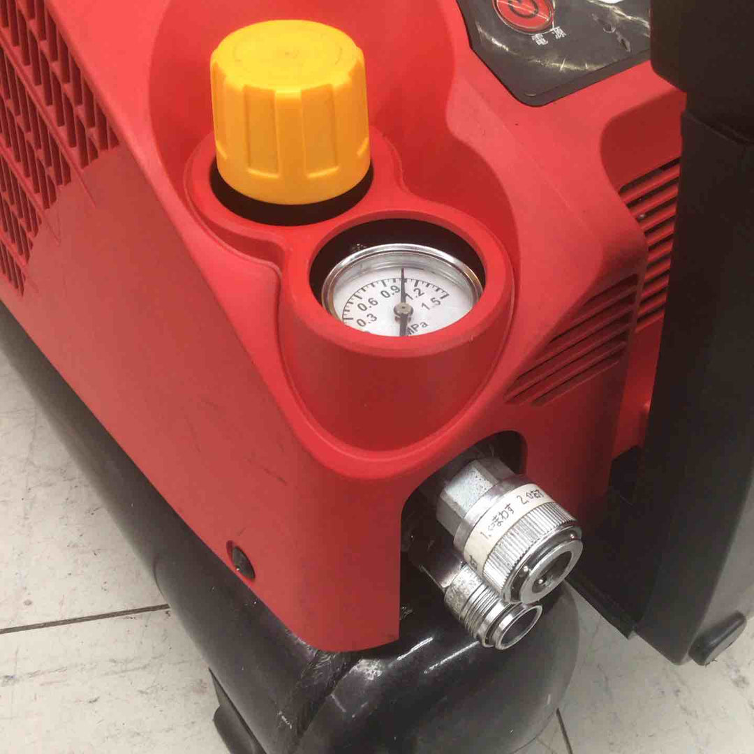 【中古品】 マックス/MAX エアコンプレッサー AK-HL1270E_レッド 【鴻巣店】