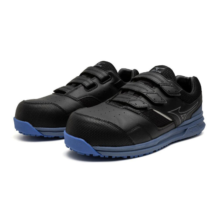 【未使用・サイズ27.5cm】 ミズノ 安全靴 ワークシューズ オールマイティLSⅡ21L WIDE F1GA250809 27.5cm ブラック×シルバー 【桶川店】