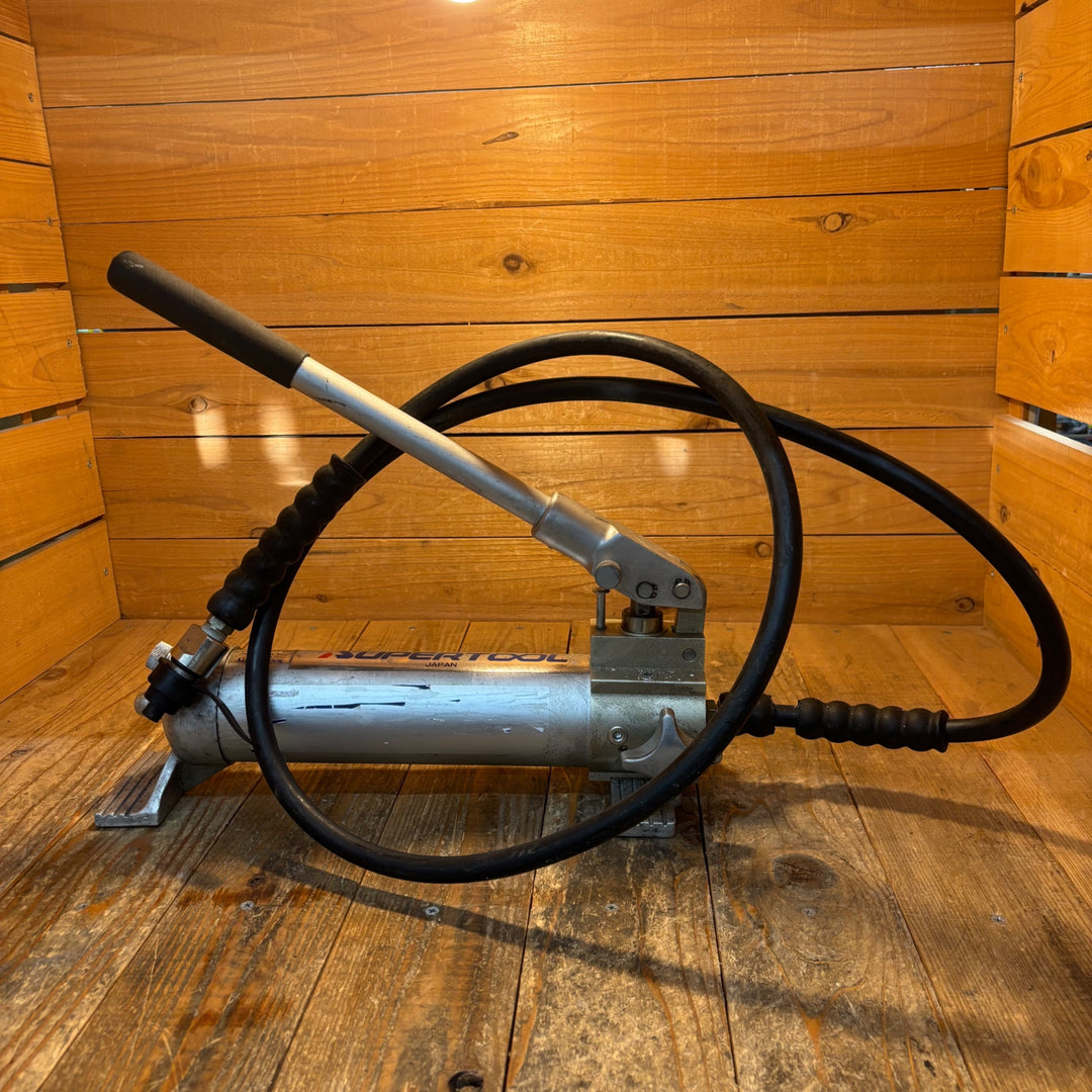 スーパーツール アルミ製手動油圧ポンプ 油圧工具 HP500A【所沢店】
