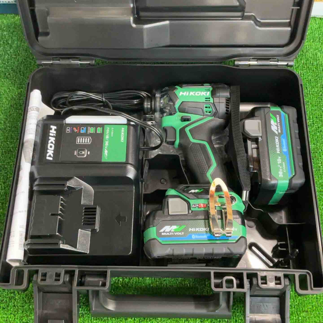 ★ハイコーキ(HIKOKI ※旧:日立工機) コードレスインパクトドライバー WH36DC(2XPSZ)(L)【草加店】