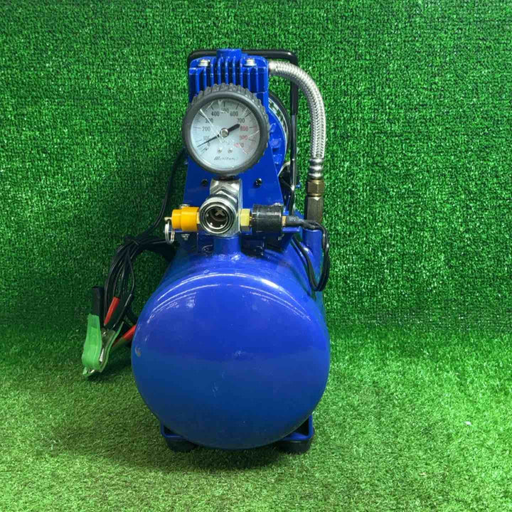【中古品】 大自工業 メルテック DC12V ミニエアーコンプレッサー オイルレス方式・タンク式 FT-35P 【藤沢店】