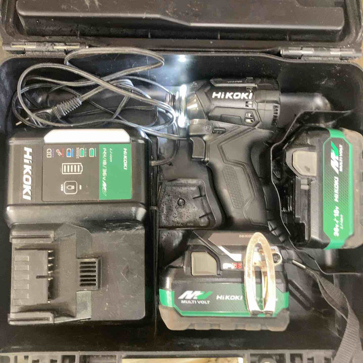 ★ハイコーキ(HIKOKI ※旧:日立工機) コードレスインパクトドライバー WH36DC(2XPSZ)(B)【町田店】