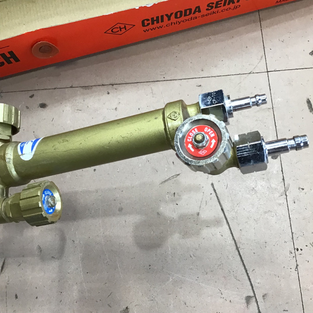 【中古美品】千代田精機 A型切断機 プロパン専用 ガスカッティングトーチ アセチレン ガス切断 溶断【草加店】