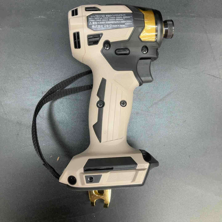 ◇マキタ(makita) コードレスインパクトドライバー TD173DZPG LTX20周年限定カラー プレミアムグレージュ 本体+ケース【町田店】
