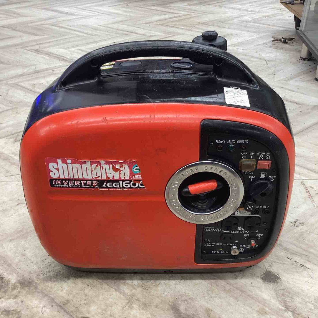 ☆新ダイワ(Shindaiwa) インバーター発電機 iEG1600M【越谷店】