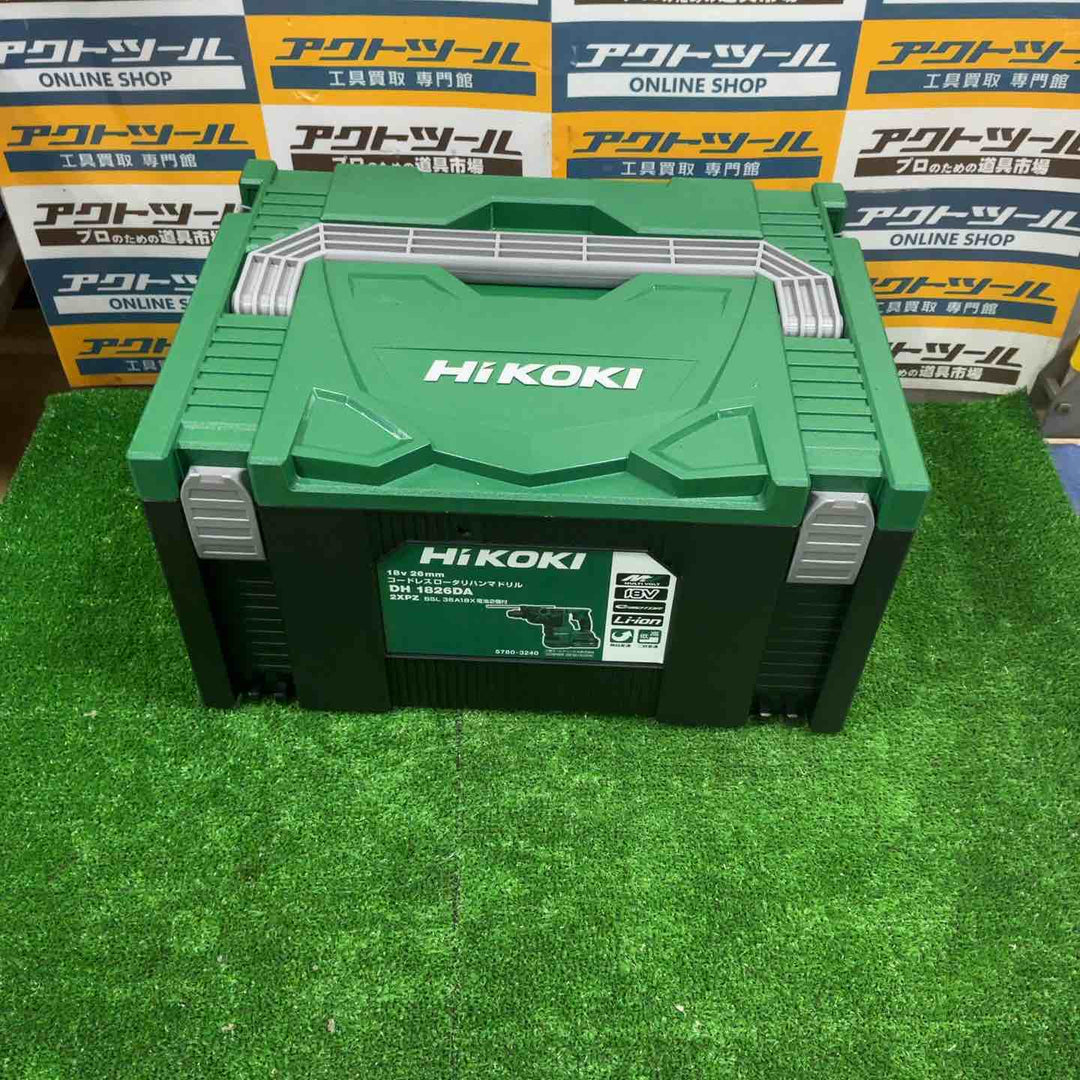 ★ハイコーキ(HIKOKI ※旧:日立工機) コードレスハンマドリル DH1826DA(2XPZ)【草加店】