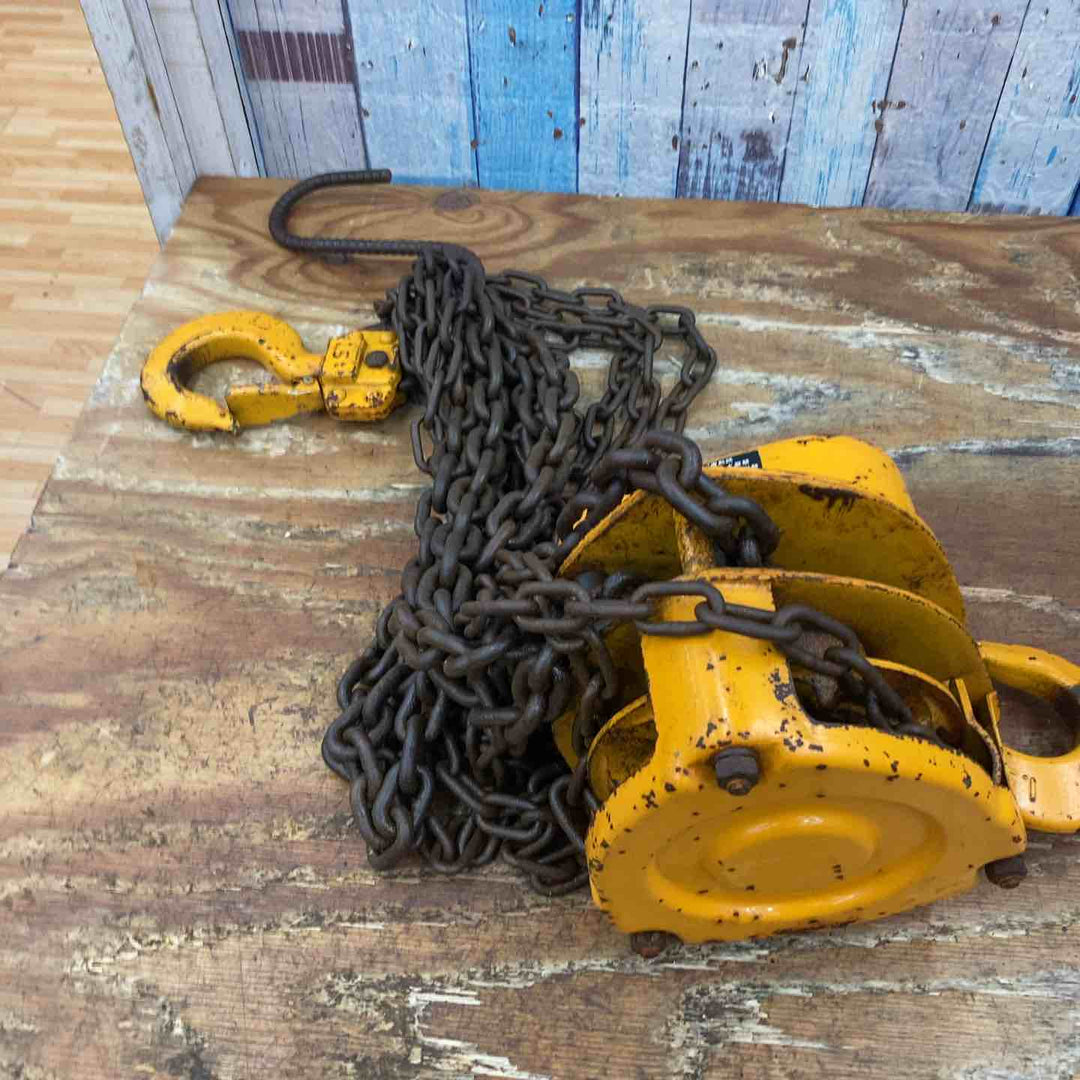 ◇KITO(キトー) M3型 チェーンブロック 1.5t(1 1/2TON) CB015【柏店】