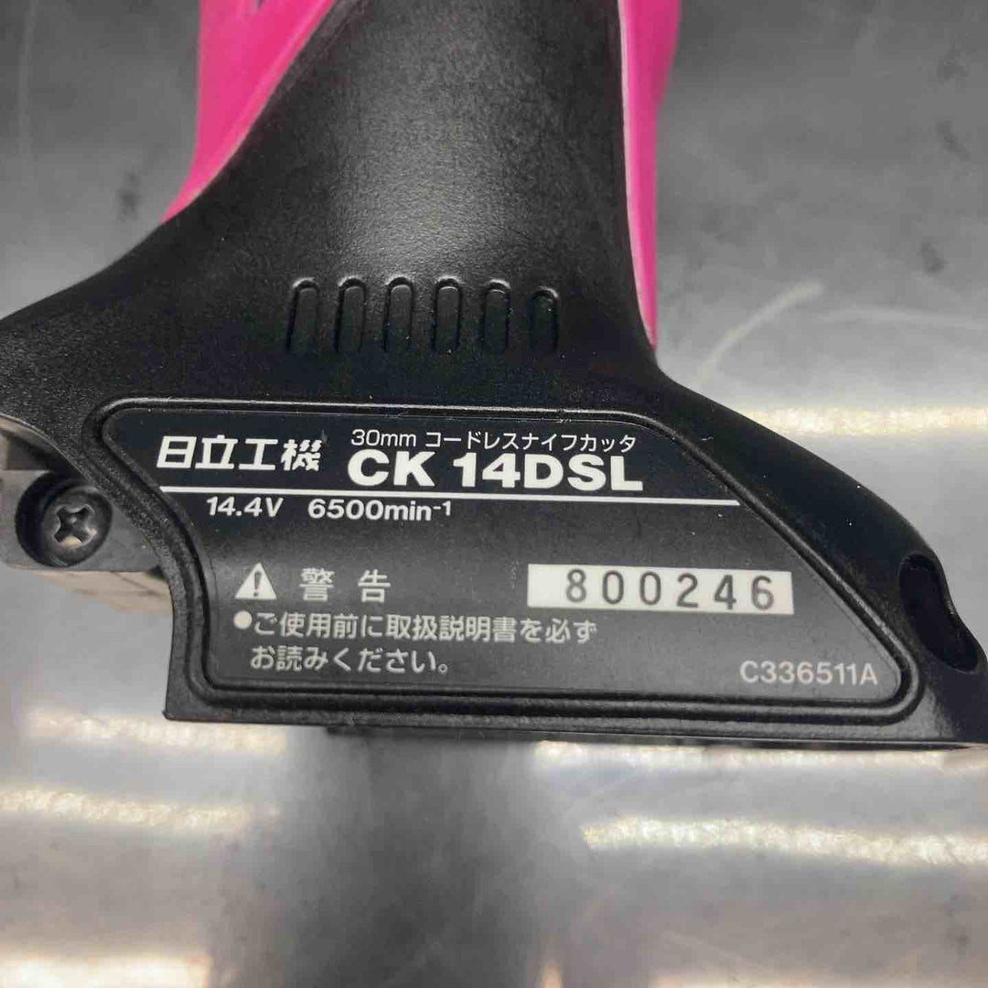 ◇ハイコーキ(HIKOKI ※旧:日立工機)  14.4Vコードレスナイフカッタ CK14DSL(LSCK)【川越店】