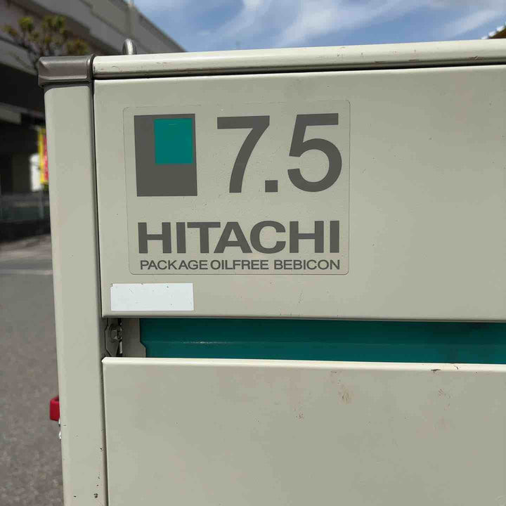 【店頭受取り限定】◇日立　小型空気圧縮機　パッケージコンプレッサー　POD-7.5MN5 保証無し【川口店】