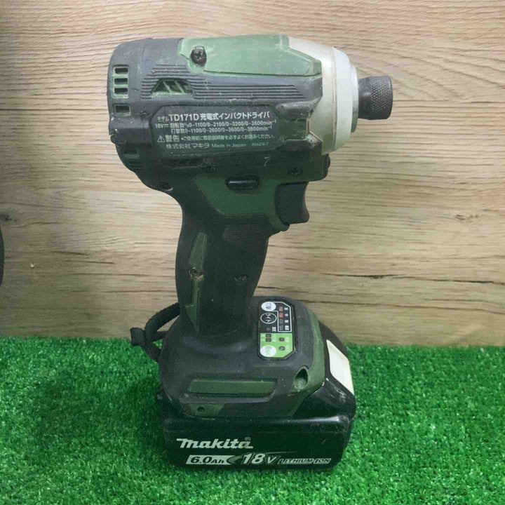 ★マキタ(makita) コードレスインパクトドライバー TD171DGXAG【町田店】
