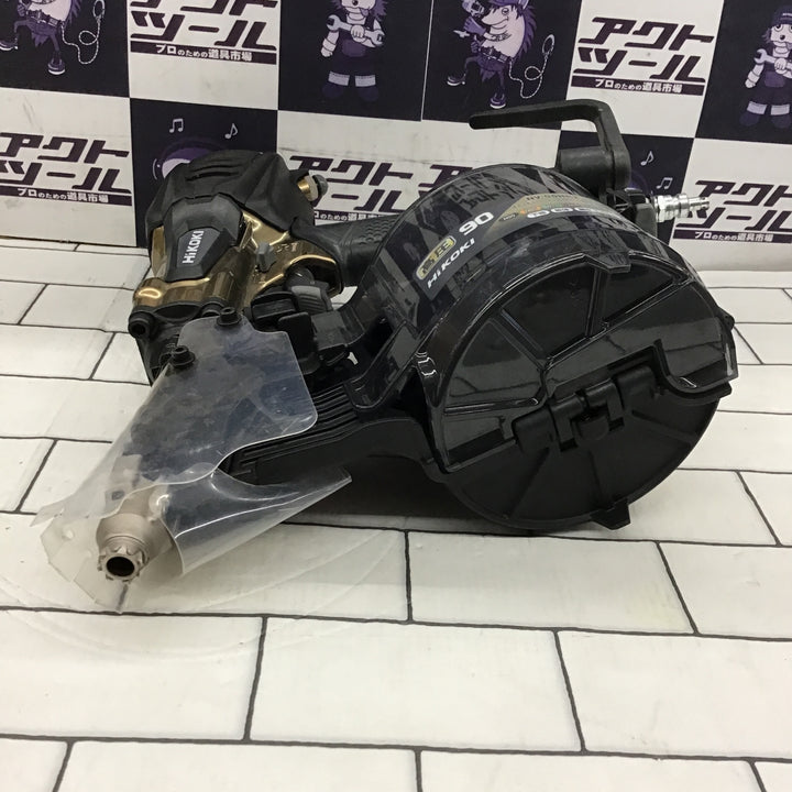 ★ハイコーキ(HIKOKI ※旧:日立工機) 高圧エア釘打ち機 NV90HR2(S)【所沢店】