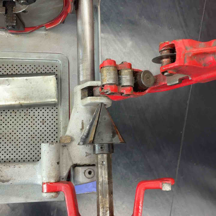 【中古品/店頭受取り限定】 REX レッキス ねじ切り機 パイプマシン S80A ダイヘッド 3つ付き 【藤沢店】