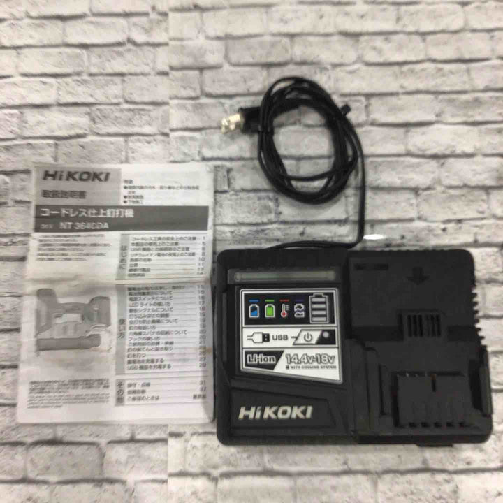 ★ハイコーキ(HIKOKI ※旧:日立工機) コードレスフィニッシュネイラ NT3640DA(XP)【川口店】